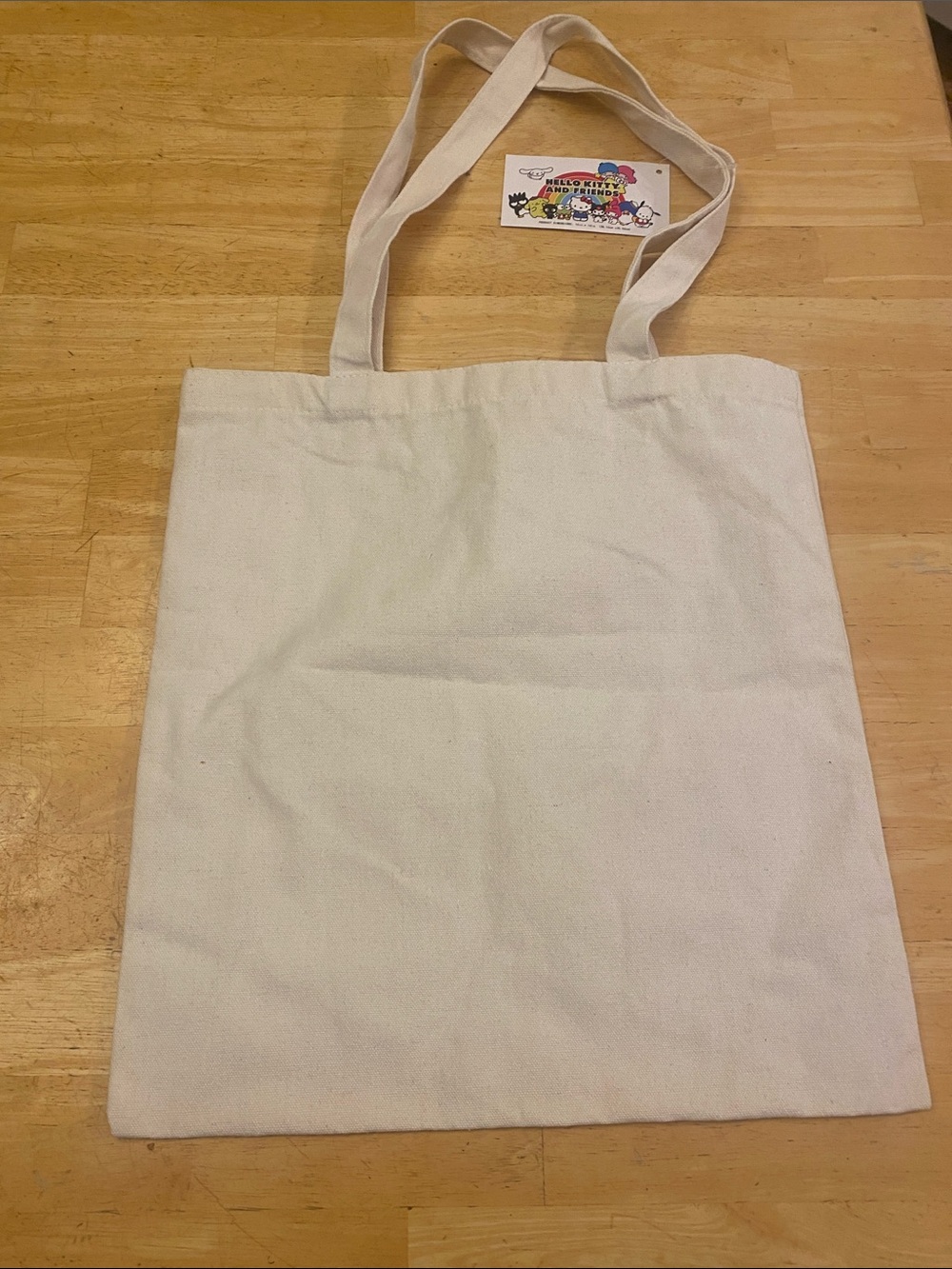 Hello Kitty and Friends Canvas Tote - NWT about 14x15 - Picture 5 of 8